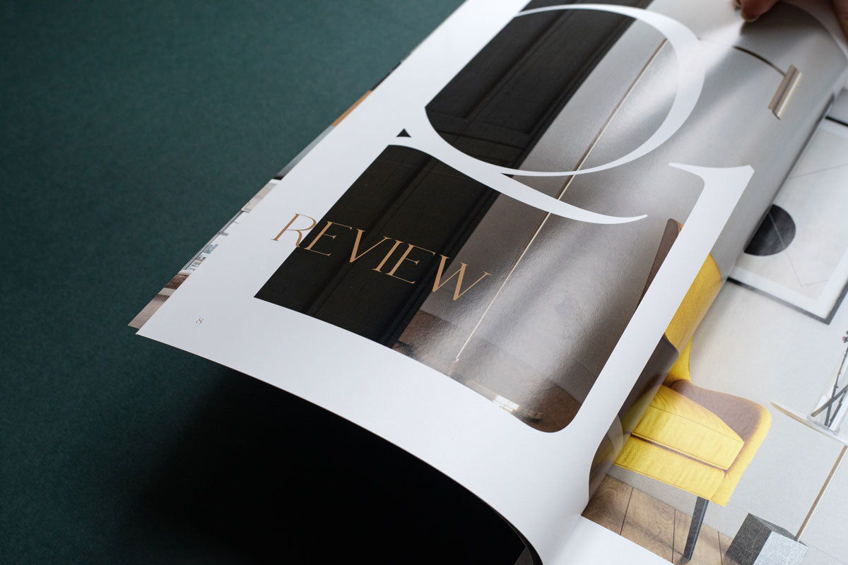 high quality glossy brochure printing mayfair