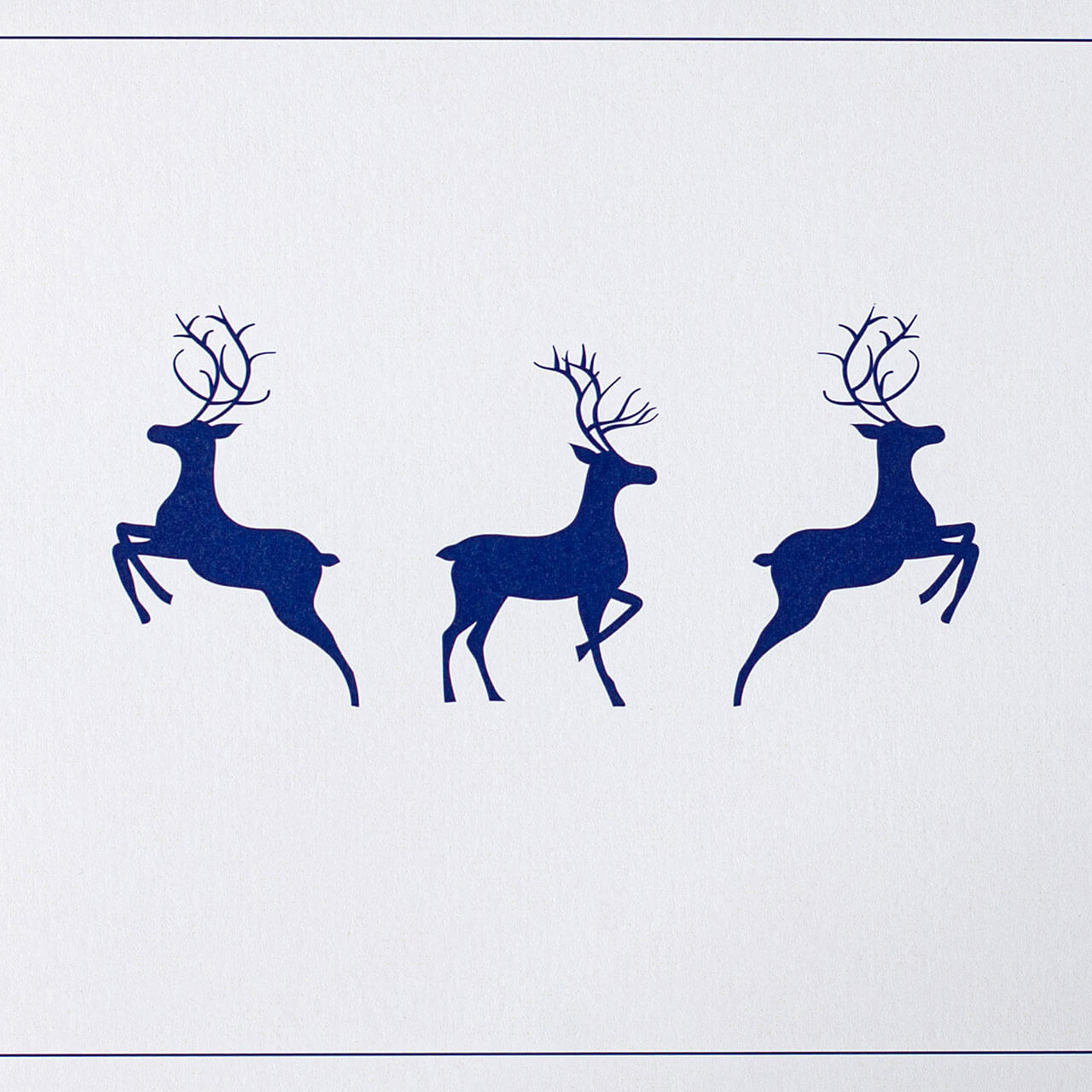 Prancing Reindeer (Pack Of 6)