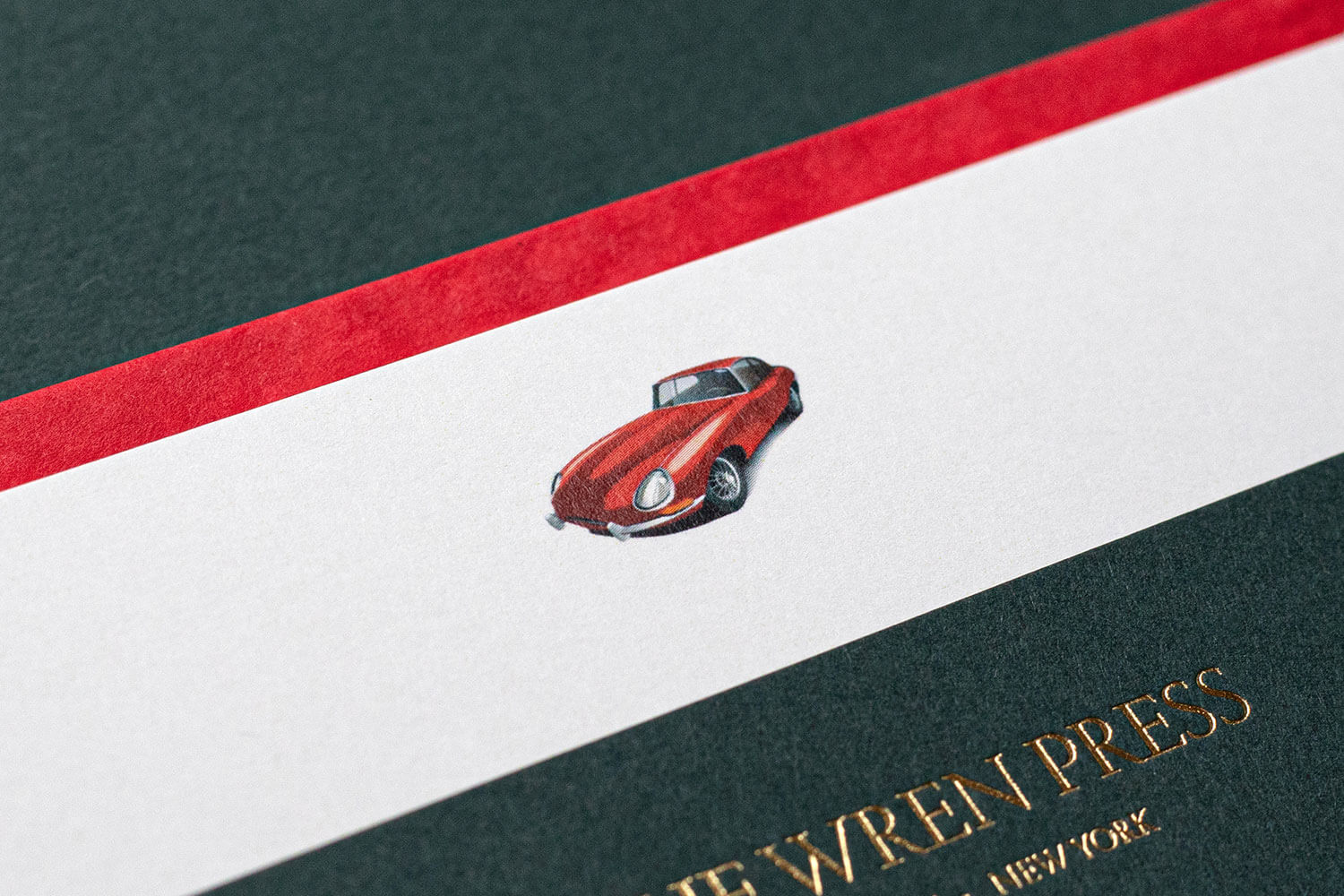 Classic Car Correspondence Cards A6