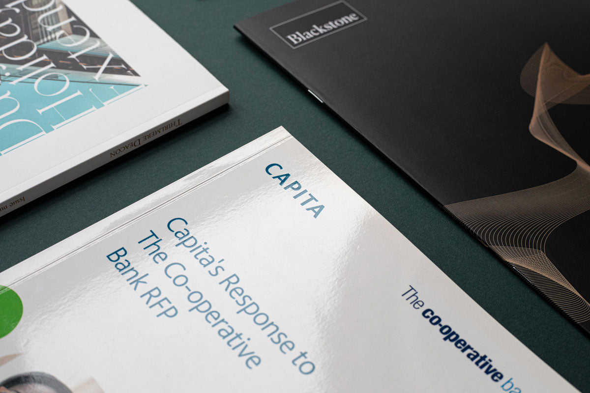 high quality business brochures printed in mayfair