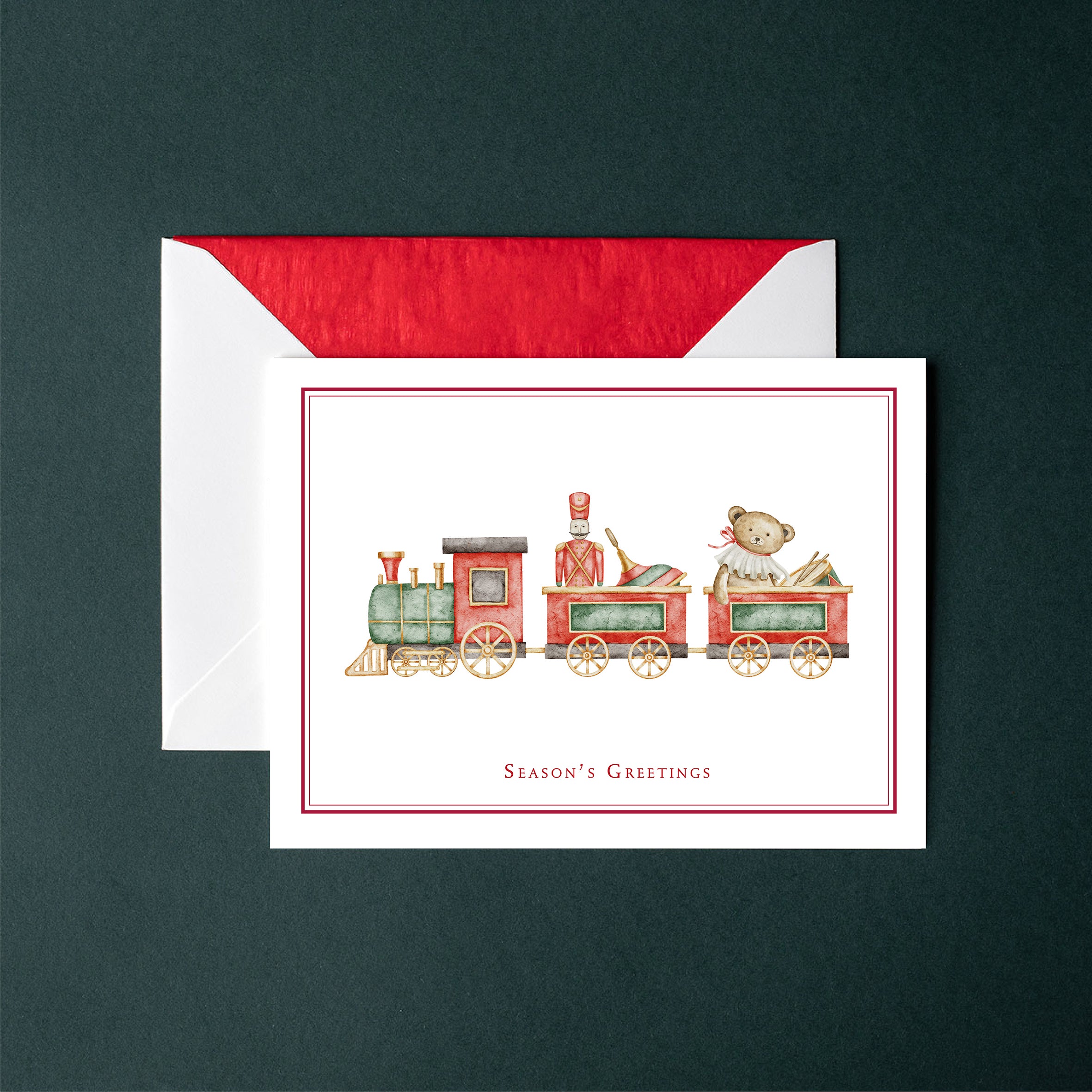 Christmas Toy Carriage (Pack of 6)