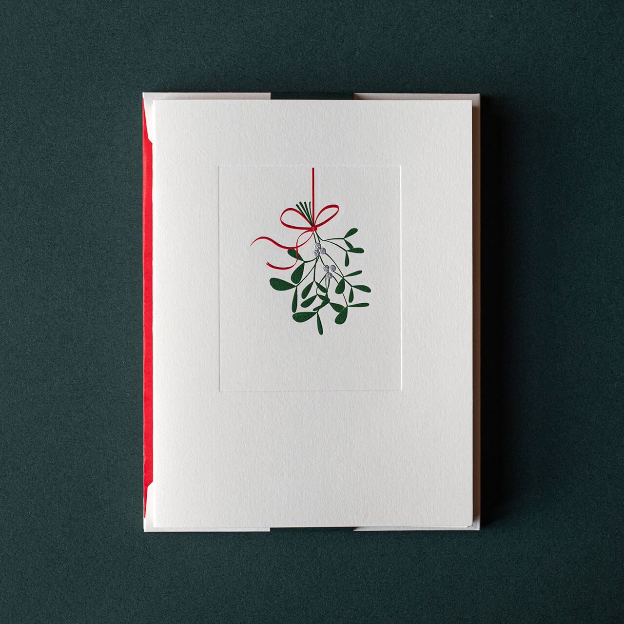 Mistletoe Engraved (Pack Of 6)