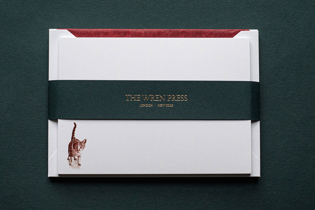 Kitten Correspondence Cards | The Wren Press